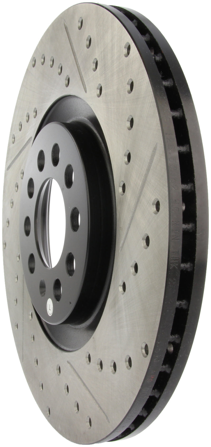 Load image into Gallery viewer, Stoptech 127.33062L ST Slot &amp; Drill Brake Rotors
