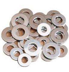 Drag Specialties DS-190654 Chrome Flat Washer - 1/4in.
