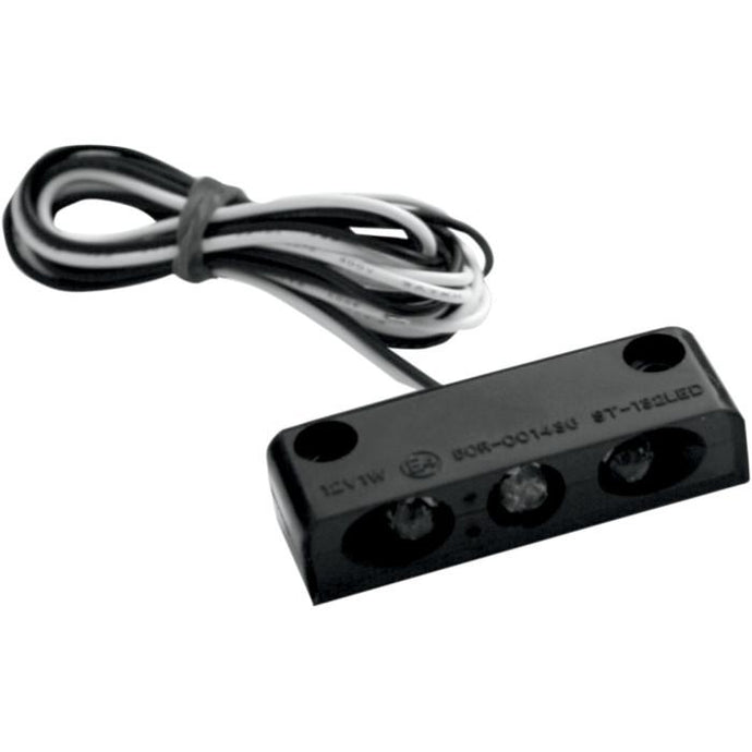 Accutronix 20-6812BWH LED License Plate Light Strip - Black