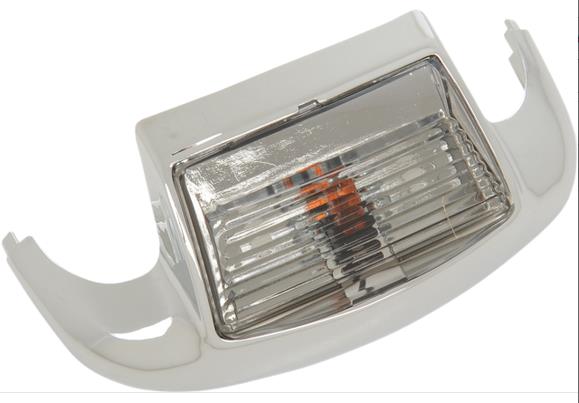 Drag Specialties 2040-1247 Front Fender Tip Light - Light with Smoke