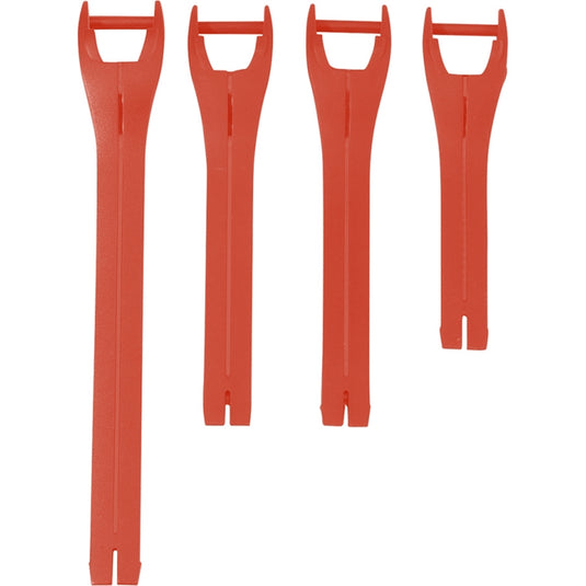 Moose Racing Qualifier Boot Strap Kit - Red - 10-15