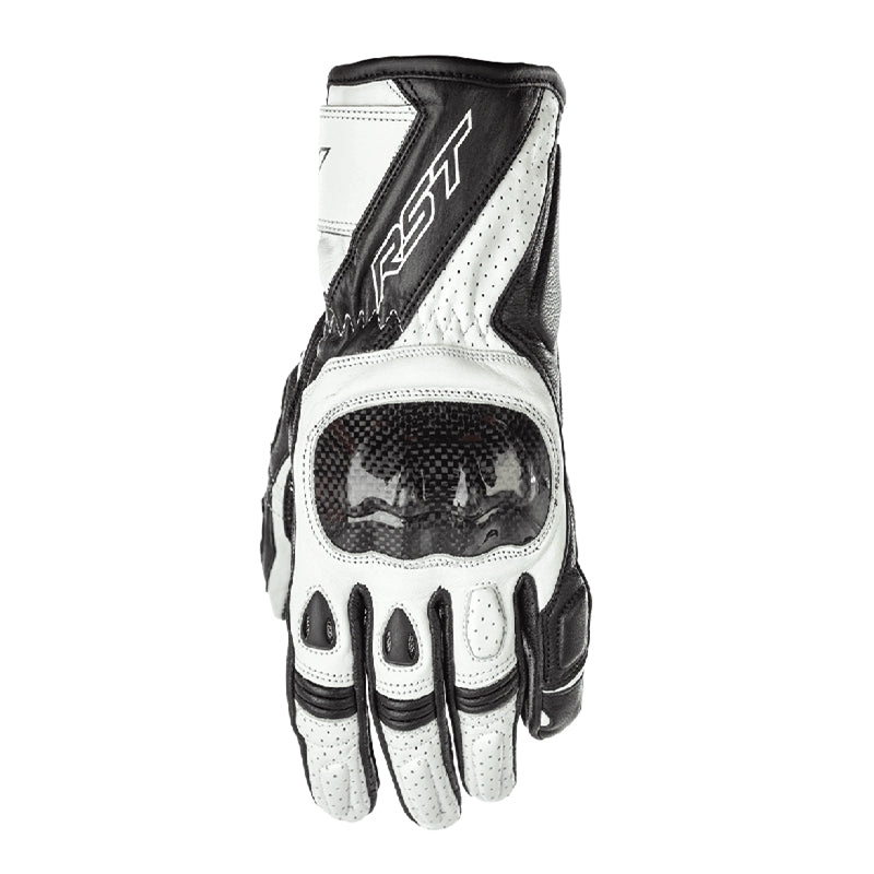 Load image into Gallery viewer, Rst Stunt III CE Womens Gloves (Small, Black/White)
