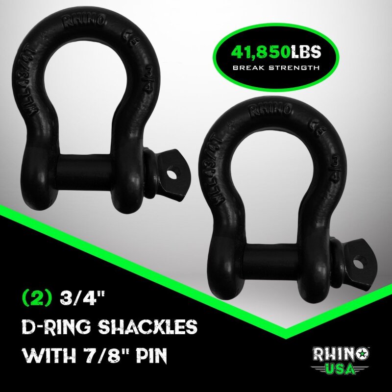 Load image into Gallery viewer, Rhino Usa RNO-SHACKSTRAP30 RSA Shackles
