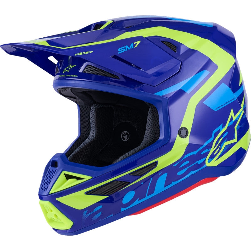 Load image into Gallery viewer, Gloss Blue/Yellow Fluo
