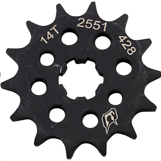 Driven Racing 2551-428-14T Steel Front Sprocket - 14T