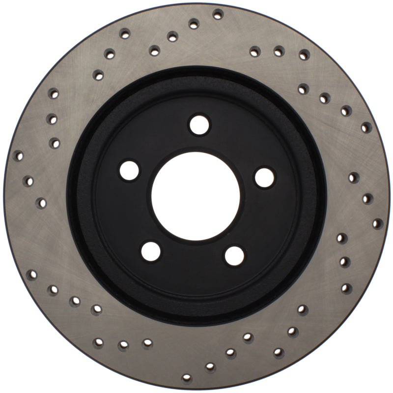 Load image into Gallery viewer, Stoptech 128.61087L ST Drilled Sport Brake Rotors
