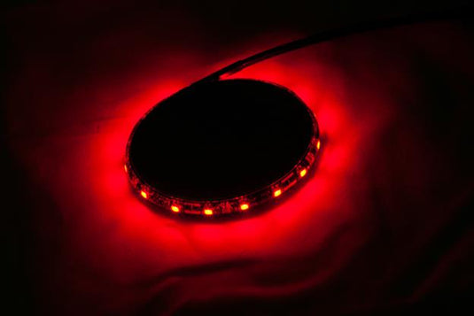 Custom Dynamics M215AMBERB MagicFLEX 2 Wheel Light - Black Case - Amber LED