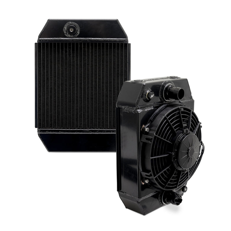 Load image into Gallery viewer, Mishimoto MMRAD-UNI-DRGBK MM Radiators - Alum Race
