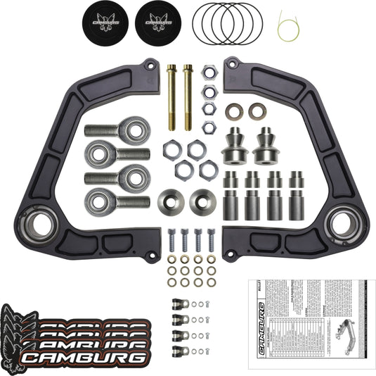 Camburg CAM-310187-GRY CMB KINETIK V2 Uniball Upper Arms
