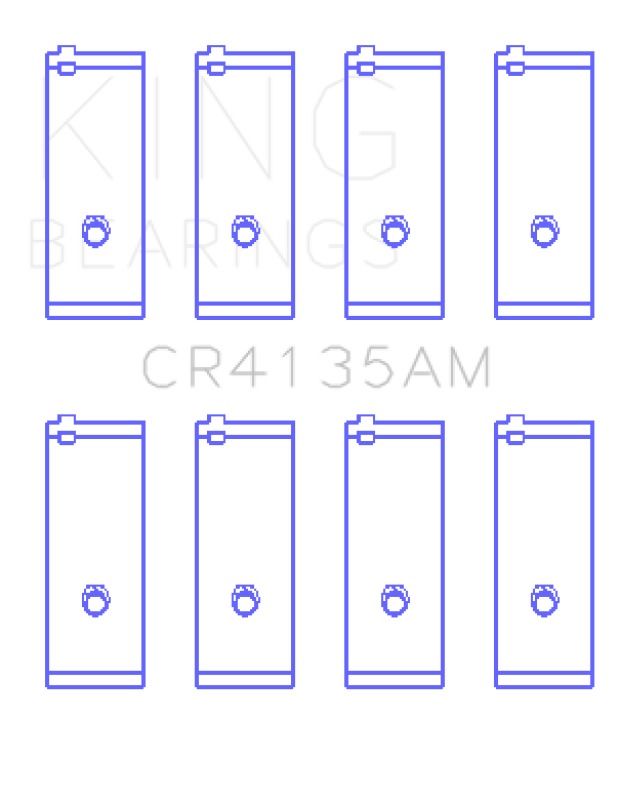 Load image into Gallery viewer, King Engine Bearings CR4135AM KING Connecting Rod Bearings
