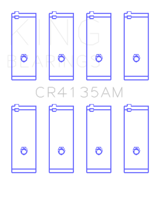 King Engine Bearings CR4135AM KING Connecting Rod Bearings