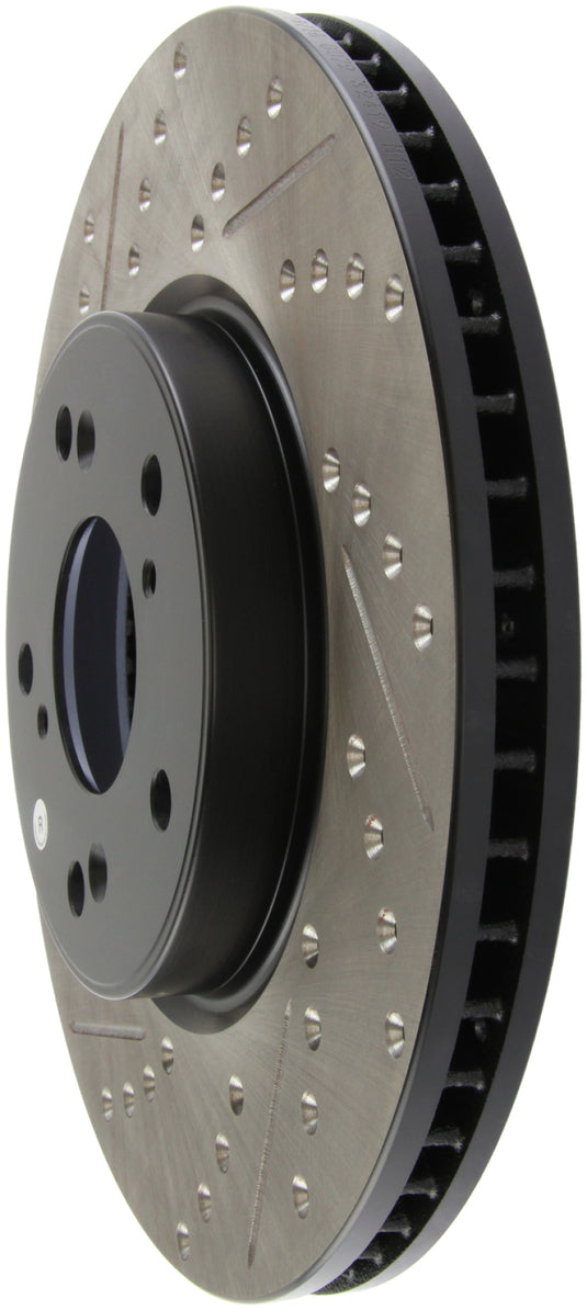 Stoptech 127.40086R ST Slot & Drill Brake Rotors