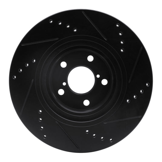 R1 Concepts 633-13034L RNC Brake Rotor - Drill & Slot