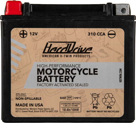 Harddrive HRDM72RBH High-Performance Battery