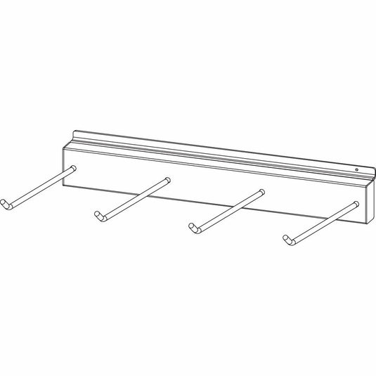 Icon 9903-0496 Slatwall Glove Display - 4-Peg