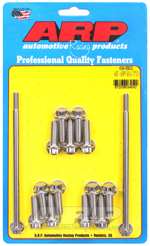 Load image into Gallery viewer, Arp 434-6902 ARP Oil Pan Bolt Kits
