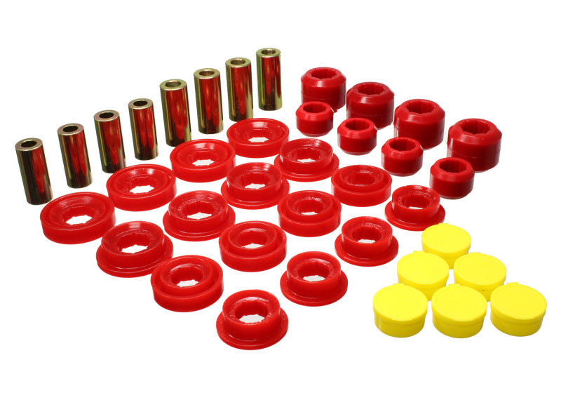 Load image into Gallery viewer, Energy Suspension 5.3145R ES Cntrl Arm Bushings - Red
