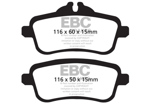 Ebc DP62137 EBC Greenstuff Brake Pad Sets