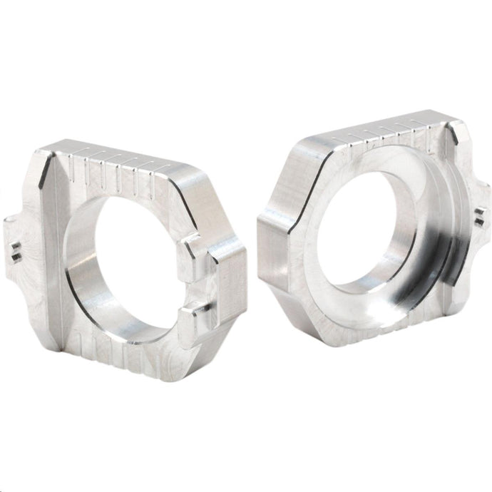 Works Connection 17-315 Elite Axle Blocks Kit - Silver