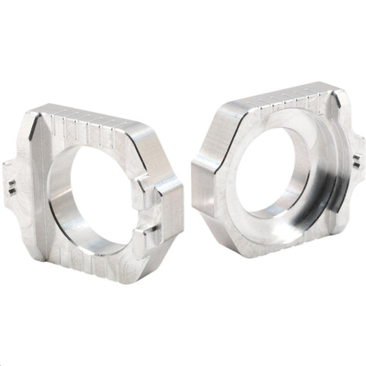 Works Connection 17-315 Elite Axle Blocks Kit - Silver