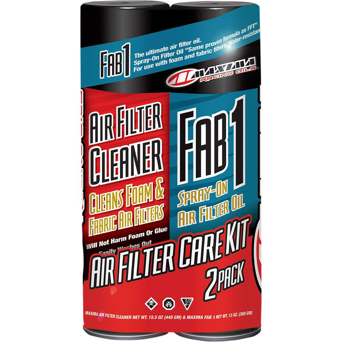 Maxima 70-799202 Air Filter Maintenance Care Kit Combo - 2 Pack