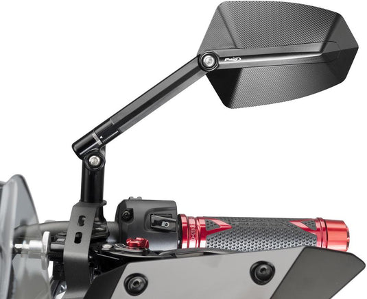 Puig 001NN Hi-Tech GT Mirror - Left - Black