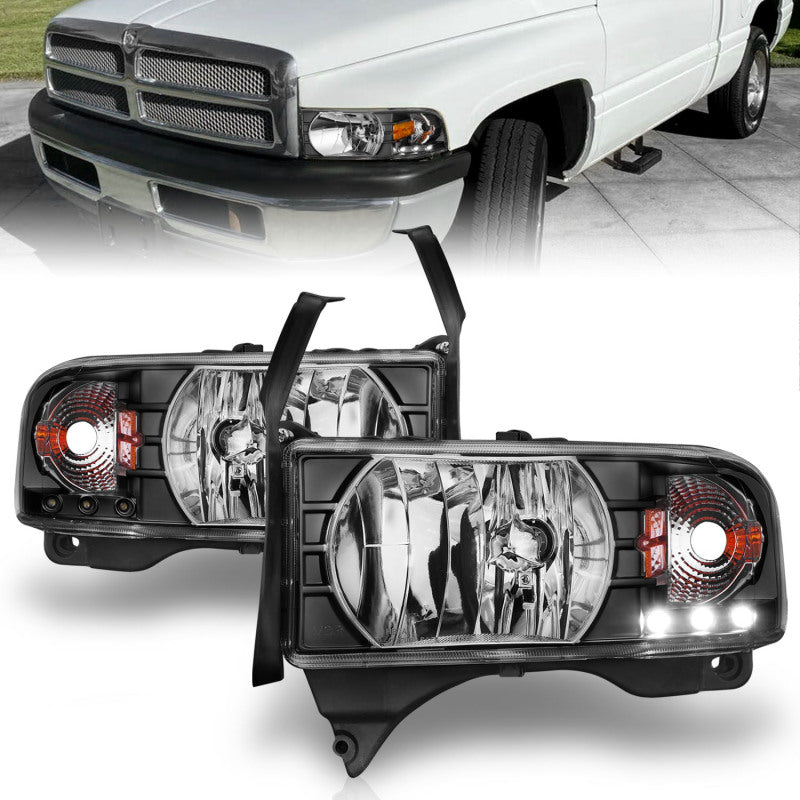 Load image into Gallery viewer, Anzo 111205 ANZ Crystal Headlights
