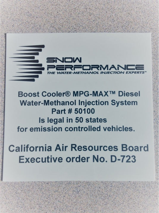 Snow Performance SNO-50100-BRD SNOW StgIII Diesel Cooler Kits