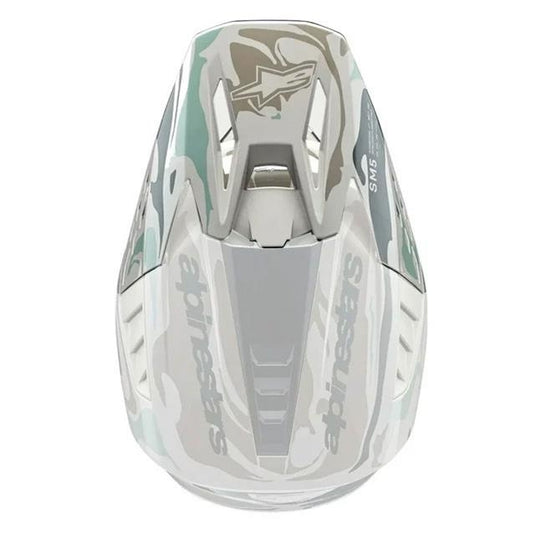 Alpinestars Visor for S-M5 Mineral Helmet - Warm Gray/Celadon Green