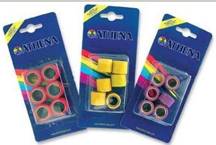 Athena S41000030P020 Scooter Roller Kit - 16mm D x 13mm L - 7.5 Grams