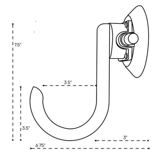Seasucker MB5719B-6 SEA Utility & Kitchen Mounts