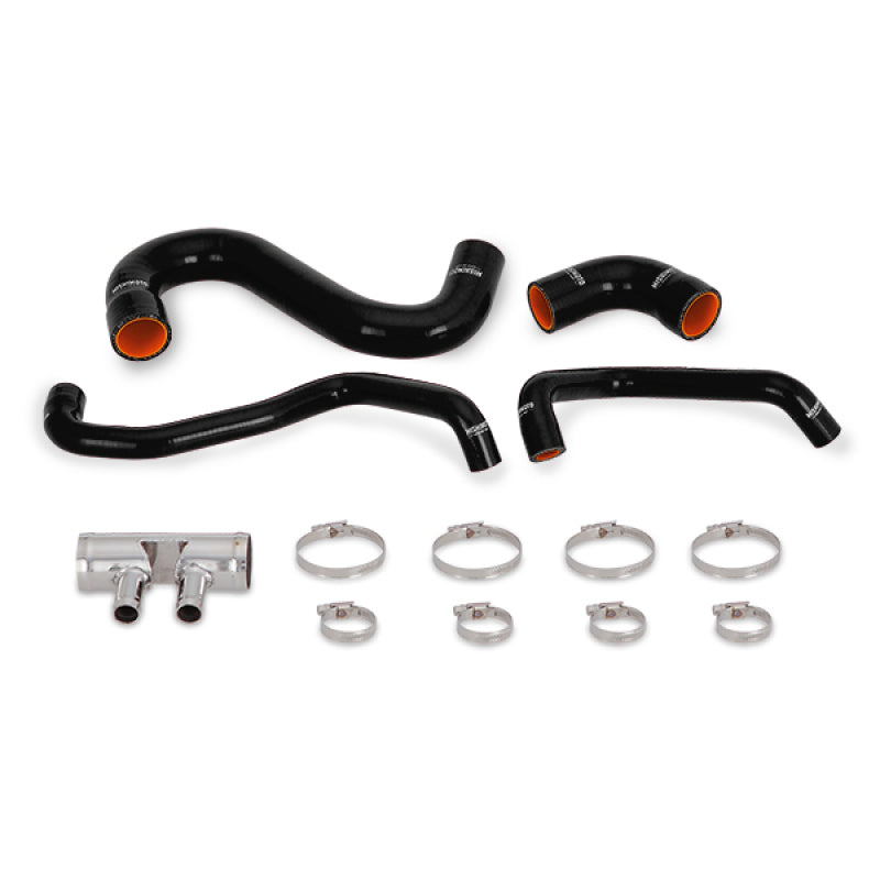 Load image into Gallery viewer, Mishimoto MMHOSE-MUS8-15LBK MM Silicone Hose - Radiator
