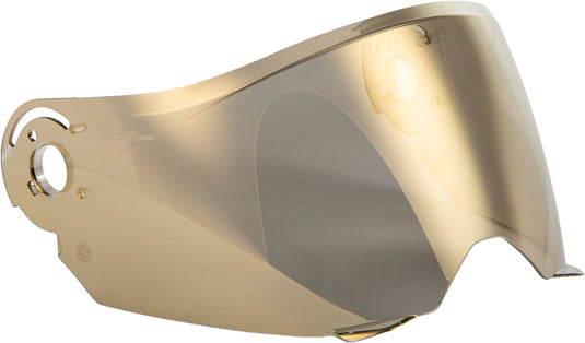 Fly Racing Face Shield for Odyssey Helmets - Gold Mirror