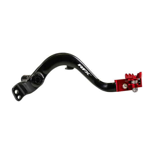 Rfx FXRB 10700 99RD Pro Series Rear Brake Pedal with Folding Tip - Red