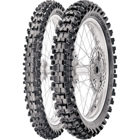 Pirelli 3841800 Scorpion MX32 Mid-Soft Front Tire - 2.50-10