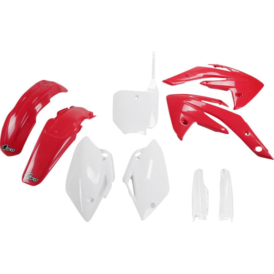 Ufo Plastics HOKIT111F@999 Complete Body Kit - OEM (Red/White)