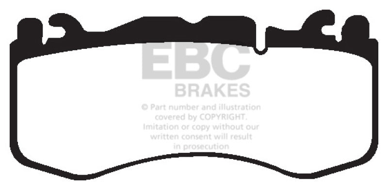 Load image into Gallery viewer, Ebc DP42174R EBC Yellowstuff Brake Pad Sets
