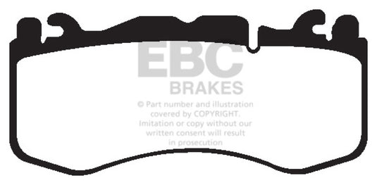Ebc DP42174R EBC Yellowstuff Brake Pad Sets