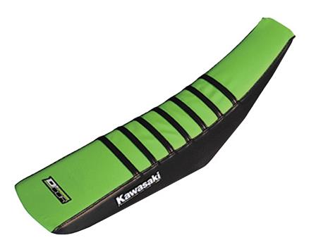 Dcor 30-20-456 Factory Reinforced Seat Cover - Black/Green/Black Ribs