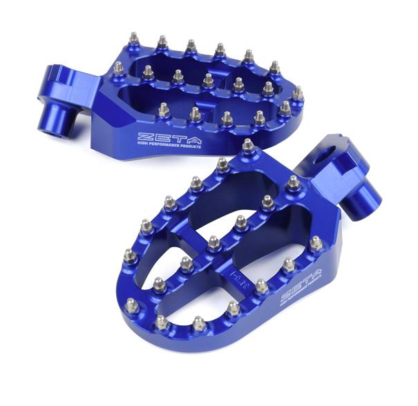 Zeta ZE93-1220 Footpegs - Blue