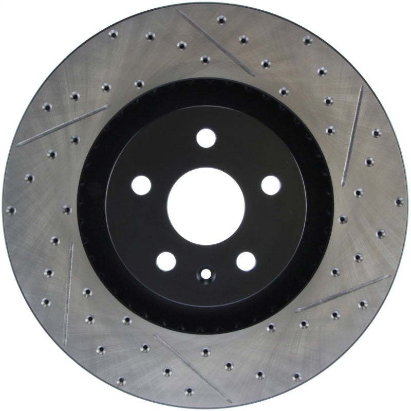 Load image into Gallery viewer, Stoptech 127.62128L ST Slot &amp; Drill Brake Rotors
