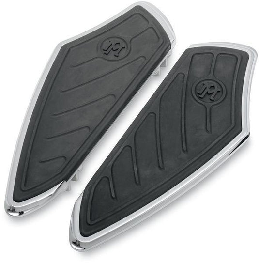 Performance Machine 0036-1000-CH Contour Floorboards - Driver - Chrome