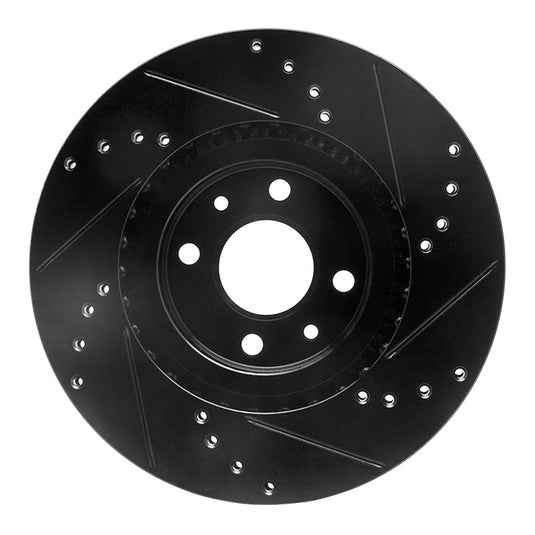 R1 Concepts 633-07004L RNC Brake Rotor - Drill & Slot