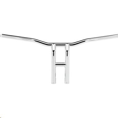Biltwell Inc. 6262-1053 1in. Tyson XL Pullback 12in. Handlebar - Chrome