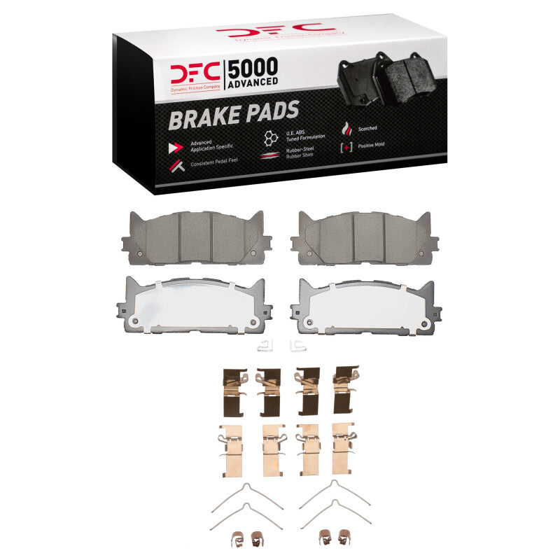Load image into Gallery viewer, Dfc 1551-1293-01 DFC 5000 Advanced Ceramic Brake Pads
