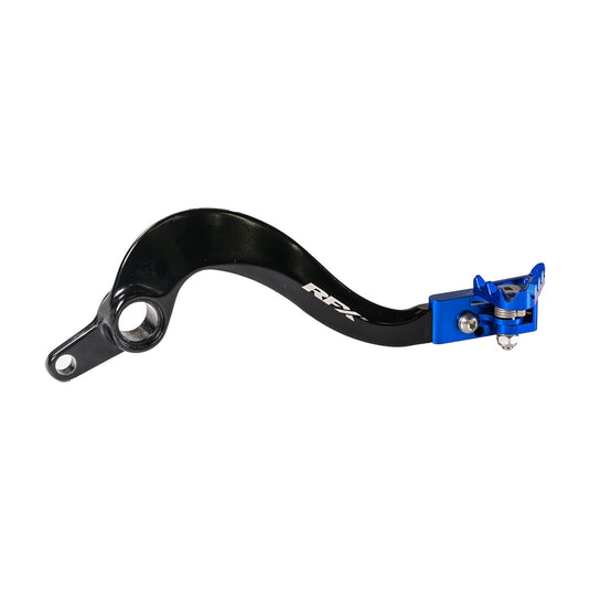 Rfx FXRB 40200 99BU Pro Series Rear Brake Pedal with Folding Tip - Blue