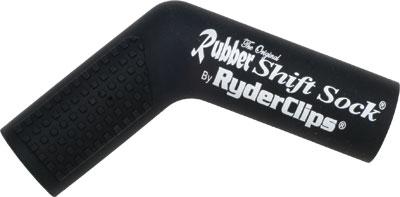Ryder Clips RSS-BLACK Rubber Shift Sock - Black
