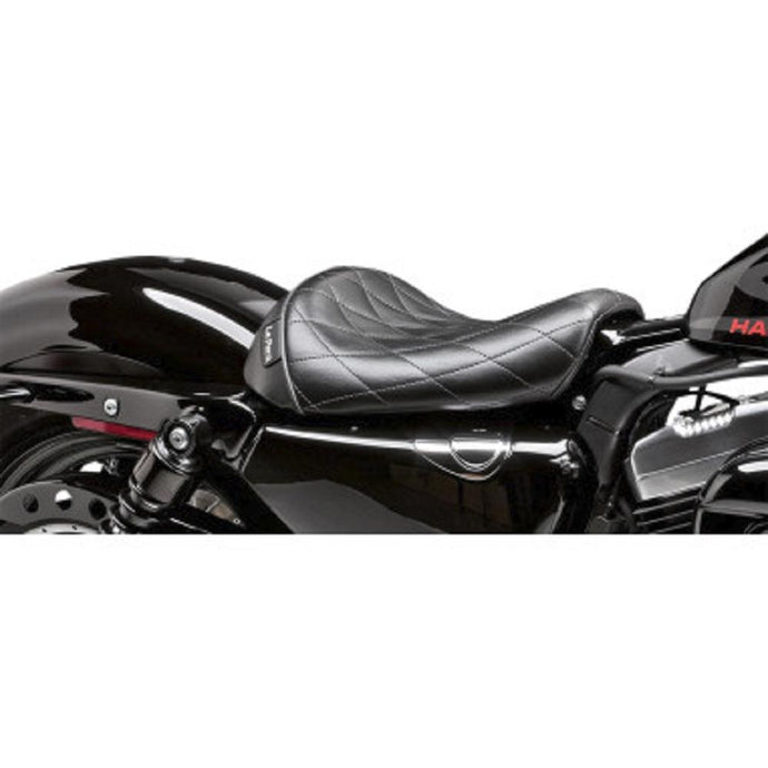 Le Pera LK-006DM Bare Bones Solo Seat - Diamond Pleated