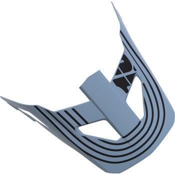 100% 89033-00002 Visor for Status Bicycle Helmet - Gray