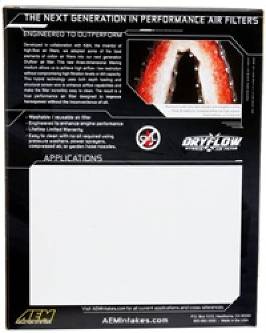 Aem Induction 28-20360 AEM IND Drop in Air Filters